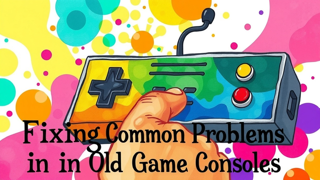 Fixing Common Problems in Old Game Consoles Made Easy